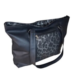 Cartera Bolso Mujer Universitaria Eco Cuero para Mujer Animal Print