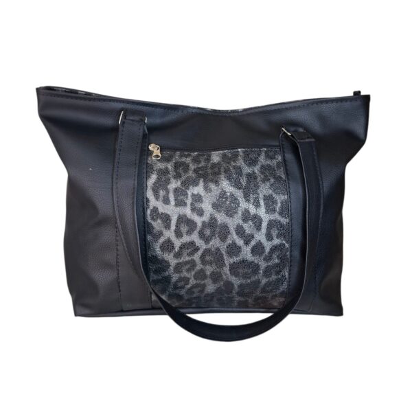 Cartera Bolso Mujer Universitaria Eco Cuero para Mujer Animal Print - Imagen 2