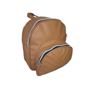 Mochilas Eco Cuero Portix Moda 2026 Urbana Marron
