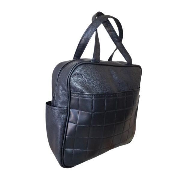 Mochila Cartera 2 en 1 Ecocuero Premium Multi Bolsillos