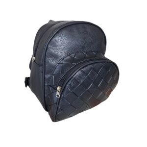 Mochilas Eco Cuero Portix Moda 2026 Urbana Negra