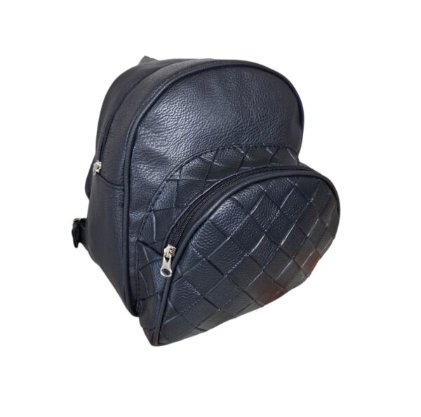 Mochilas Eco Cuero Portix Moda 2026 Urbana Negra