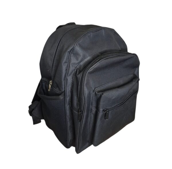 Mochila Urbana Escolar Unisex Reforzada Negro