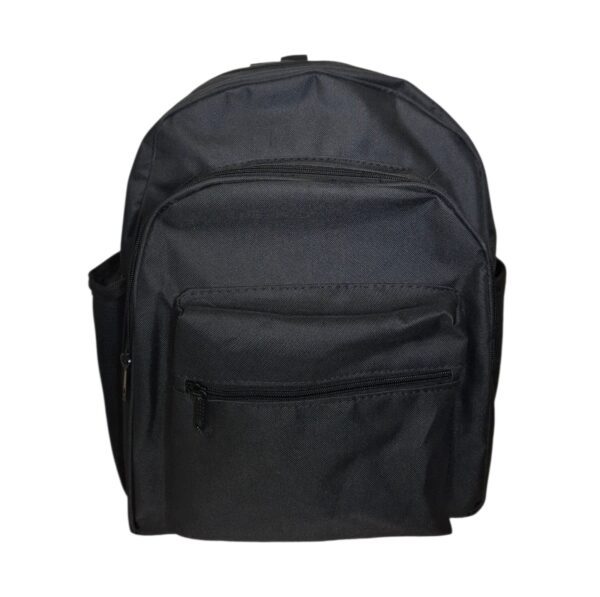 Mochila Urbana Escolar Unisex Reforzada Negro - Imagen 2