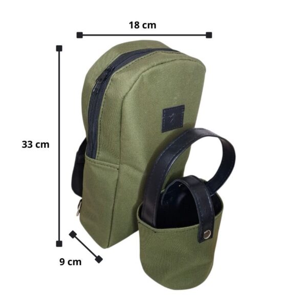 Bolsito matero Universitario en cordura - Imagen 4